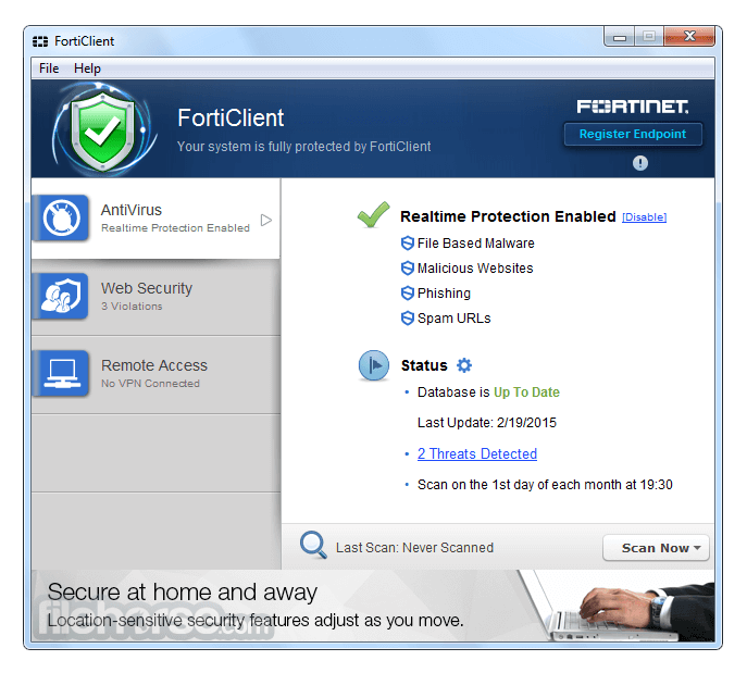 fortinet vpn client issues